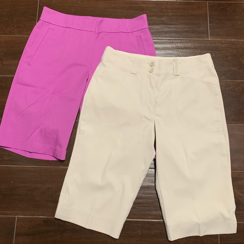 Lot of 2 golf shorts 4